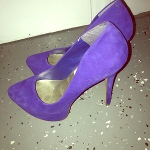 Jessica Simpson Royal Blue Heels